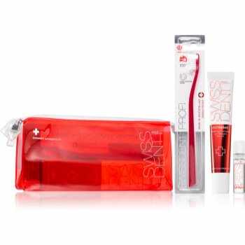 Swissdent Emergency Kit Red set pentru îngrijirea dentară (pentru albirea si protectia smaltului dentar)