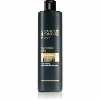Avon Advance Techniques Supreme Oils sampon intens nutritiv cu ulei de lux pentru toate tipurile de păr