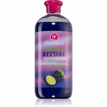 Dermacol Aroma Ritual Grape & Lime spumă de baie anti-stres