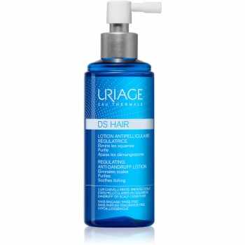Uriage DS HAIR Regulating Anti-Dandruff Lotion spray calmant pentru un scalp uscat, atenueaza senzatia de mancarime
