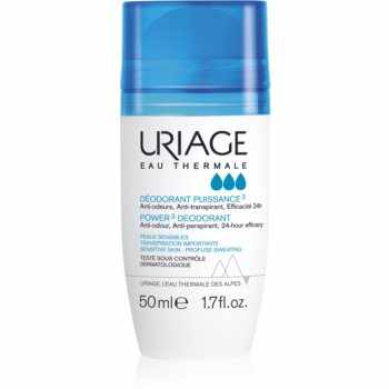 Uriage Hygiène Power3 Deodorant Deodorant roll-on impotriva petelor albe si galbene