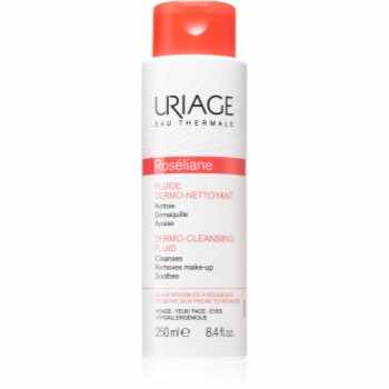 Uriage Roséliane Dermo-Cleansing Fluid lotiune de curatare pentru piele sensibila cu tendinte de inrosire