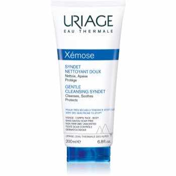Uriage Xémose Gentle Cleansing Syndet gel crema restorativ pentru curatare delicata pentru piele uscata spre atopica