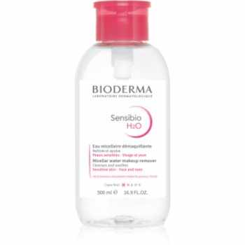 Bioderma Sensibio H2O apă micelară pentru piele sensibilă cu pompiță