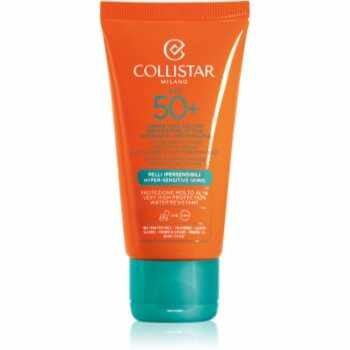 Collistar Special Perfect Tan Active Protection Sun Face Cream crema contur pentru bronzat SPF 50+