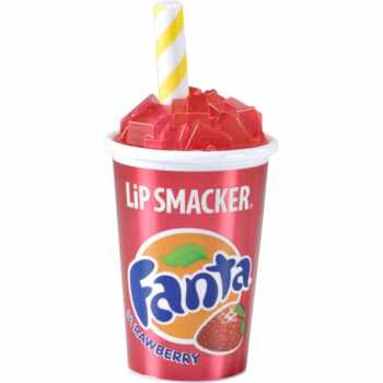 Lip Smacker Fanta Strawberry balsam de buze elegant, în borcan