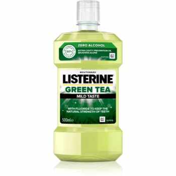 Listerine Green Tea apa de gura pentru a intari smaltul dintilor