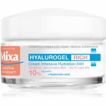 MIXA Hyalurogel Rich crema de zi intens hidratanta cu acid hialuronic