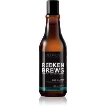 Redken Brews șampon stimulator, cu mentol, pentru păr și scalp