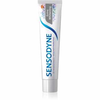 Sensodyne Extra Whitening pasta de dinti albitoare cu Fluor pentru dinti sensibili