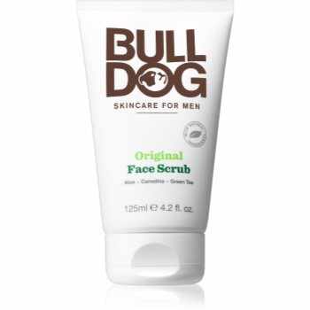 Bulldog Original Face Scrub demachiant cu efect de peenling pentru barbati
