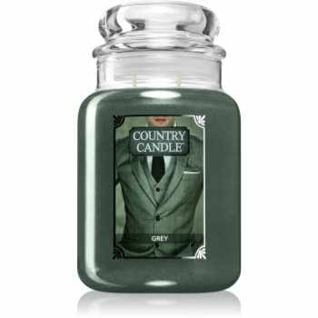 Country Candle Grey lumânare parfumată