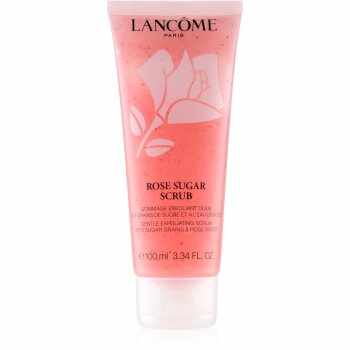 Lancôme Rose Sugar Scrub exfoliant pentru netezire pentru piele sensibilă