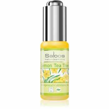 Saloos Bio Skin Oils Lemon Tea Tree ulei pentru regenerare pentru ten gras si problematic