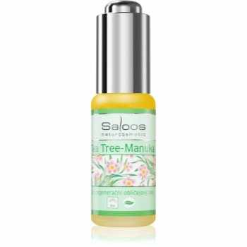 Saloos Bio Skin Oils Tea Tree & Manuka ulei calmant si reparator pentru ten acneic