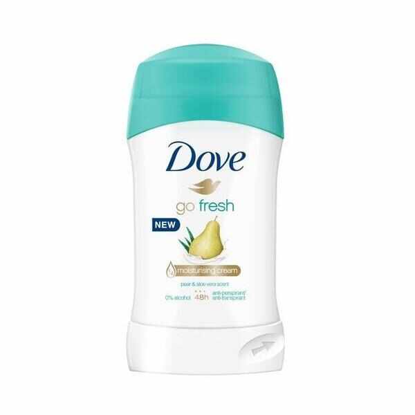 Deodorant antiperspirant stick, Dove, Go Fresh Pear & Aloe Vera, 48h, 40ml