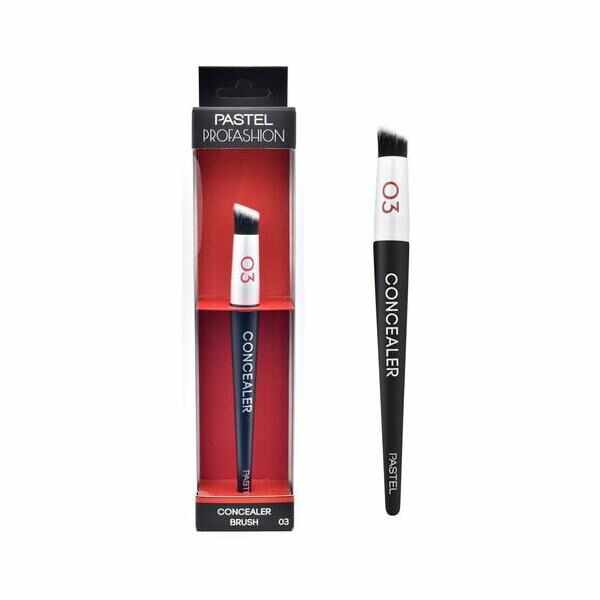 Pensula de machiaj profesionala pentru aplicare corector, Pastel Profashion Concealer 03
