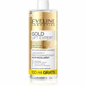 Eveline Cosmetics Gold Lift Expert apa pentru curatare cu particule micele pentru ten matur
