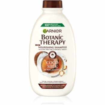 Garnier Botanic Therapy Coco Milk & Macadamia Șampon hrănitor pentru păr uscat și aspru