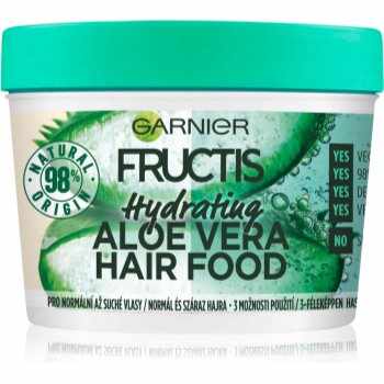 Garnier Fructis Aloe Vera Hair Food masca hidratanta pentru par normal spre uscat