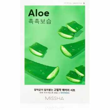 Missha Airy Fit Aloe masca de celule cu efect hidratant si linistitor