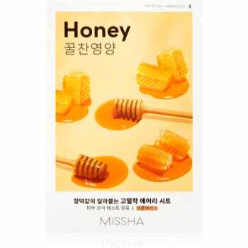 Missha Airy Fit Honey mască textilă iluminatoare