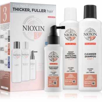 Nioxin System 3 Color Safe set cadou (pentru păr vopsit)