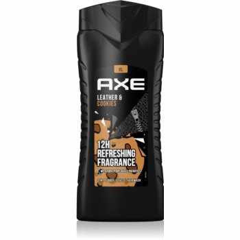 Axe Collision Leather + Cookies gel de duș pentru barbati