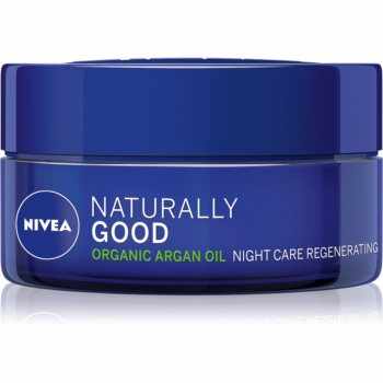 Nivea Naturally Good Organic Argan Oil crema regeneratoare de noapte