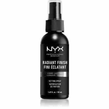 NYX Professional Makeup Makeup Setting Spray Radiant spray pentru fixare și strălucire