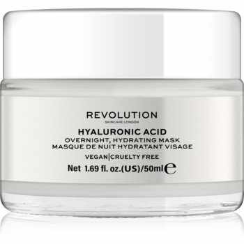 Revolution Skincare Hyaluronic Acid masca hidratanta de noapte faciale