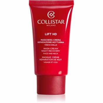 Collistar Lift HD Mask-Cream Night Recovery Tratament regenerator pe timpul nopții pentru a restabili fermitatea pielii
