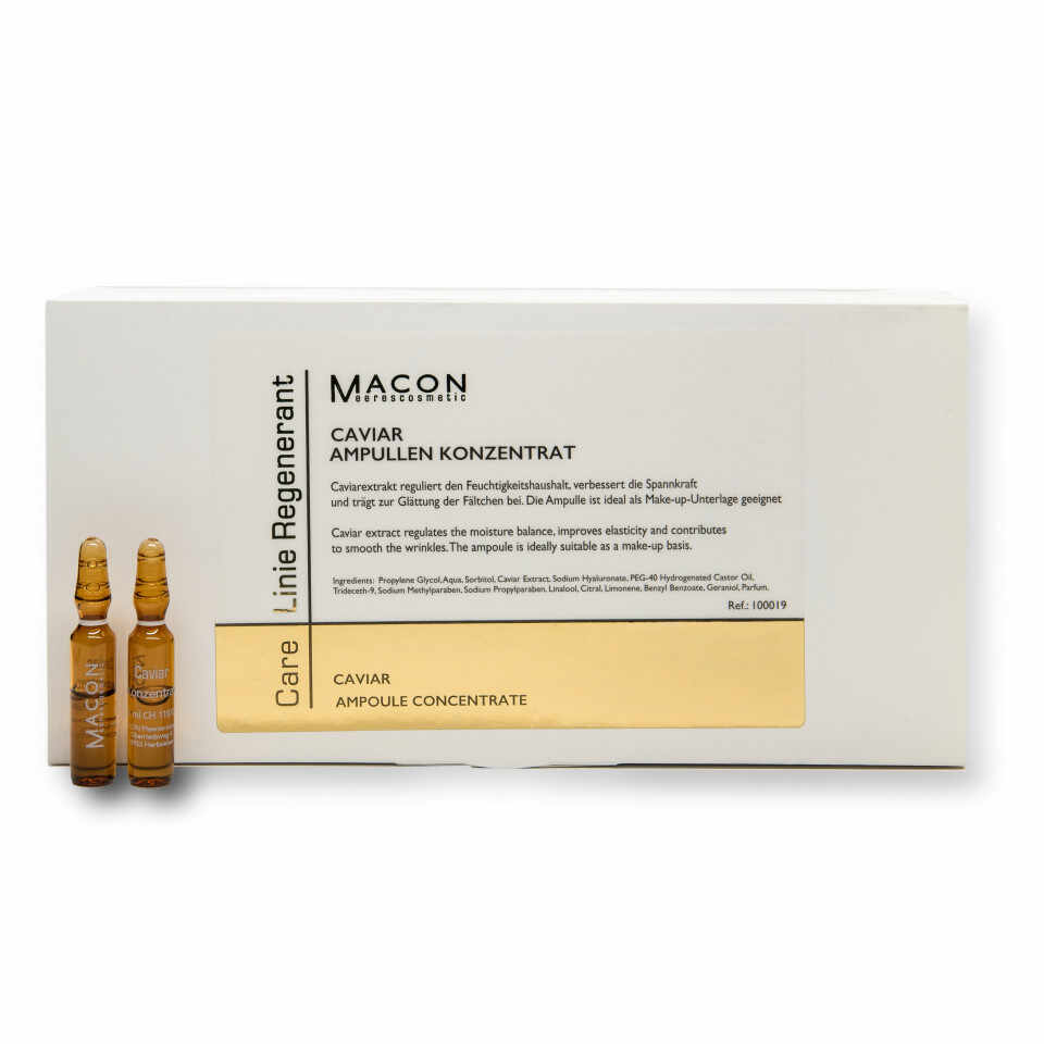 Macon Regenerant Collagen Repair - Fiole concentrate cu caviar 10 fiole x 1.5ml