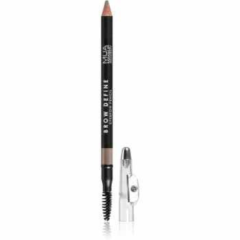 MUA Makeup Academy Brow Define creion de sprancene de lunga durata cu pensula