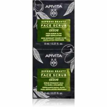 Apivita Express Beauty Olive peeling intensiv de curățare faciale