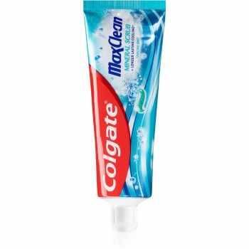 Colgate Max Clean Mineral Scrub Pasta de dinti cu gel pentru o respirație proaspătă