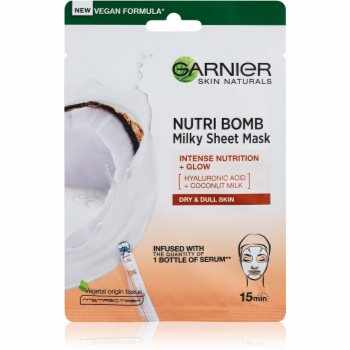 Garnier Skin Naturals Nutri Bomb mască textilă nutritivă pentru o piele mai luminoasa