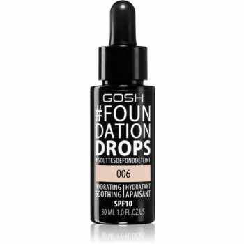 Gosh Foundation Drops make-up sub formă de picături SPF 10