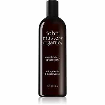 John Masters Organics Spearmint & Meadowsweet Scalp Stimulating Shampoo sampon pentru cresterea parului pentru un scalp seboreic