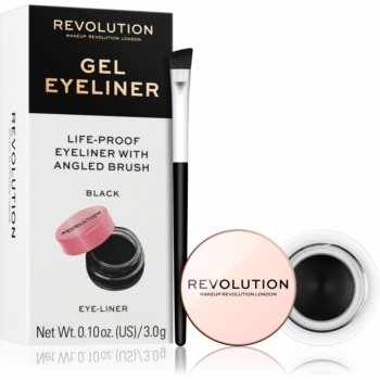 Makeup Revolution Gel Eyeliner Pot eyeliner-gel cu pensula