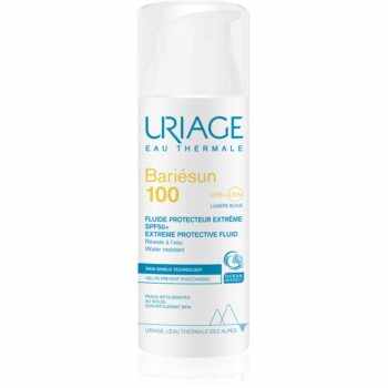Uriage Bariésun 100 Extreme Protective Fluid SPF 50+ fluid protector pentru ten sensibil și intolerant SPF 50+