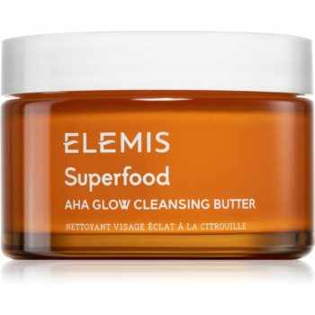 Elemis Superfood AHA Glow Cleansing Butter masca de fata pentru curatare pentru o piele mai luminoasa