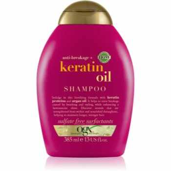 OGX Keratin Oil sampon fortifiant cu keratina si ulei de argan