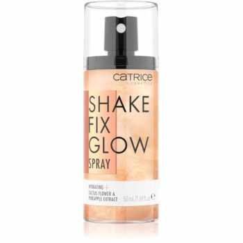 Catrice Shake Fix Glow spray pentru fixare și strălucire