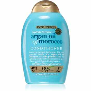OGX Argan Oil Of Morocco Extra Strenght balsam pentru regenerare pentru par deteriorat
