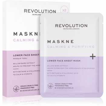 Revolution Skincare Maskcare Maskne Calming & Purifying masca profund reparatorie pentru piele sensibila si iritabila