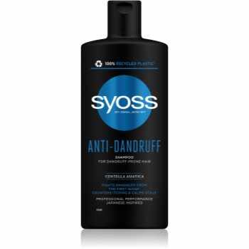 Syoss Anti-Dandruff sampon anti-matreata pentru un scalp uscat, atenueaza senzatia de mancarime