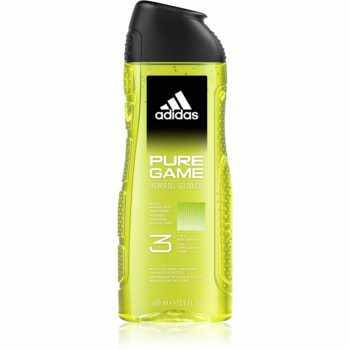 Adidas Pure Game gel de dus pentru față, corp și păr 3 in 1