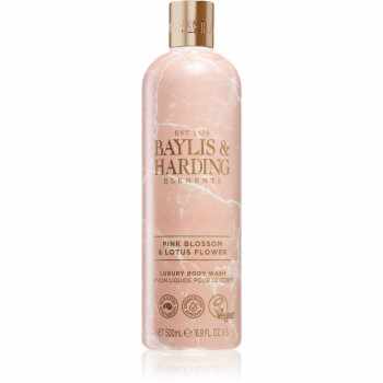 Baylis & Harding Elements Pink Blossom & Lotus Flower gel de duș de lux