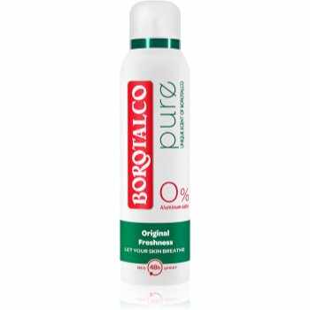 Borotalco Pure Original Freshness Deodorant Spray fara continut de aluminiu